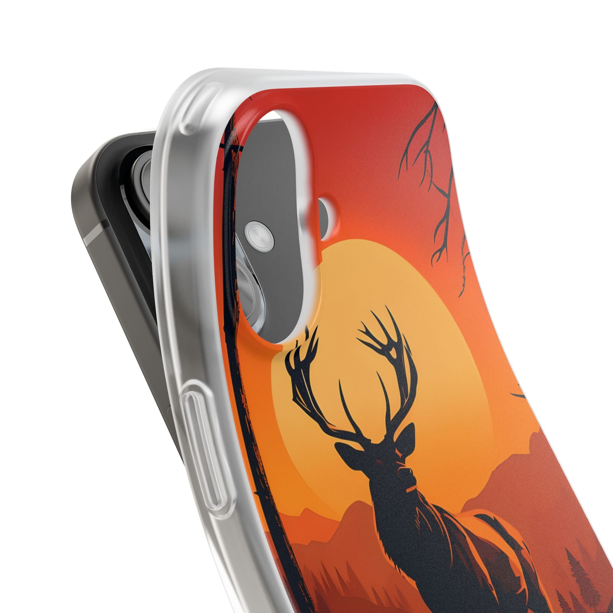 Amber Ridge Stag · Soft Phone Case for iPhone