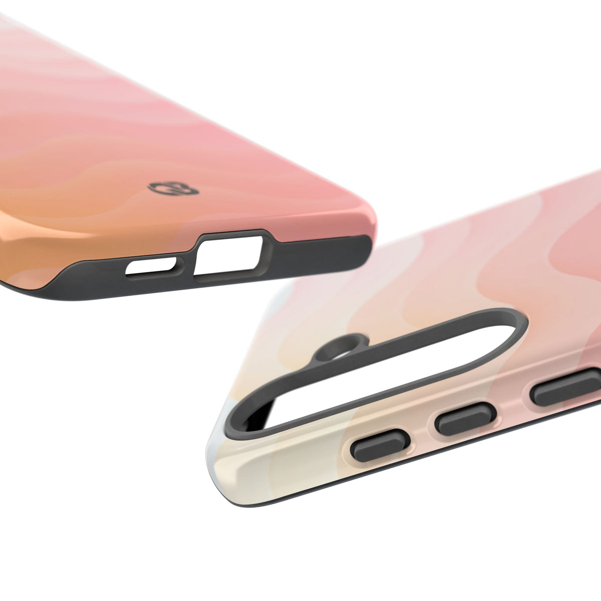 Blush Horizon Waves · Tough Phone Case for Samsung · Pink