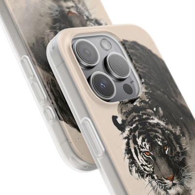 Ink Wash Tiger · Lite Phone Case for iPhone ·  Beige