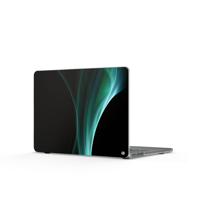 Emerald Lumen · Clear Hard Case for MacBook · Green