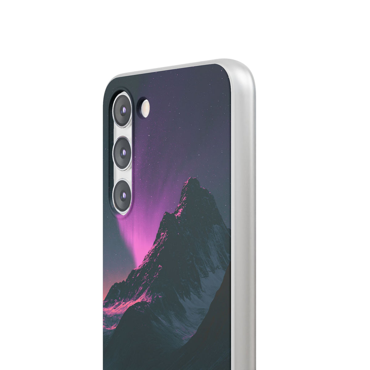 Arctic Aurora Summit · Lite Phone Case for Samsung · Black