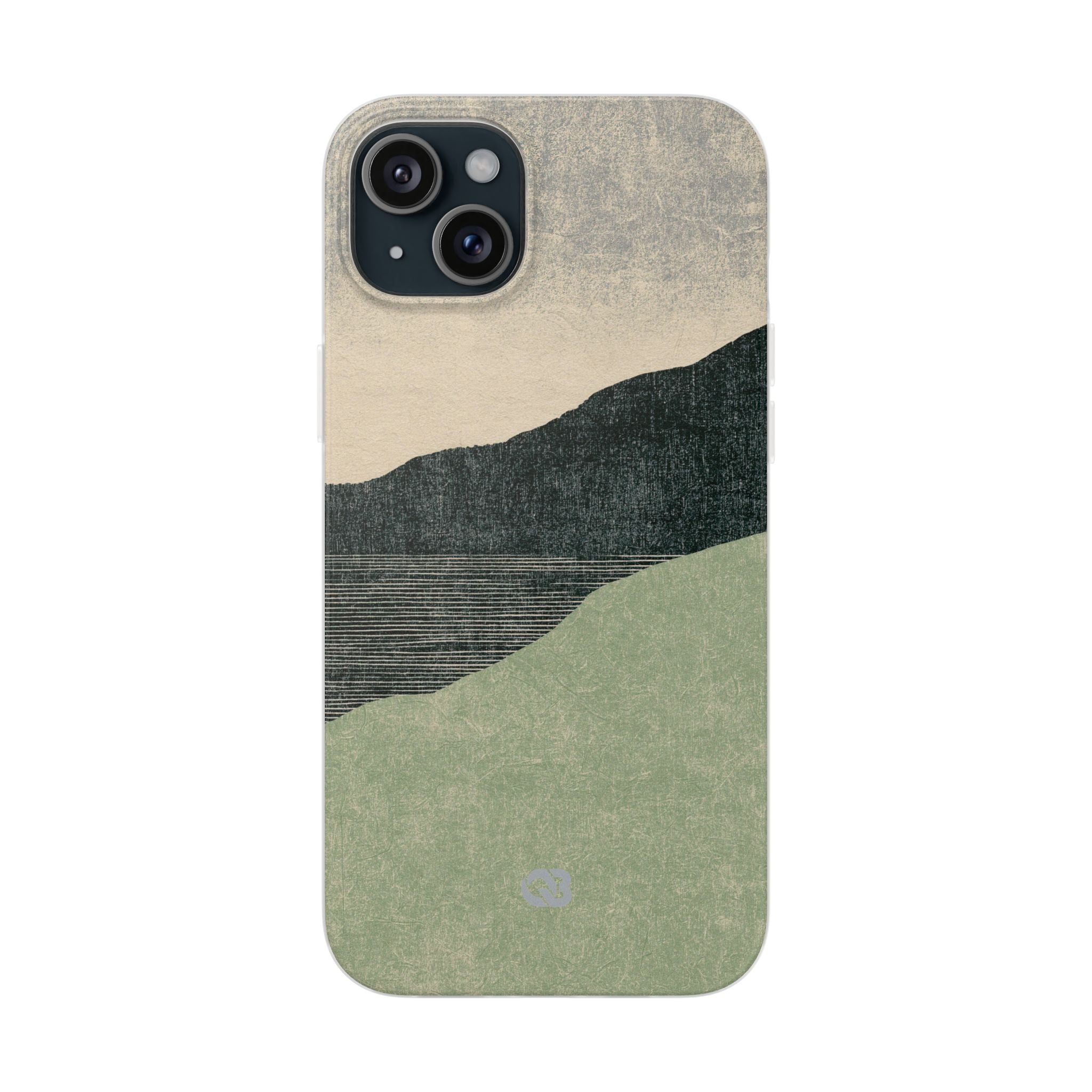 Green Lite Phone Case for iPhone - Moss Ridge Grain