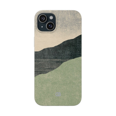 Green Lite Phone Case for iPhone - Moss Ridge Grain