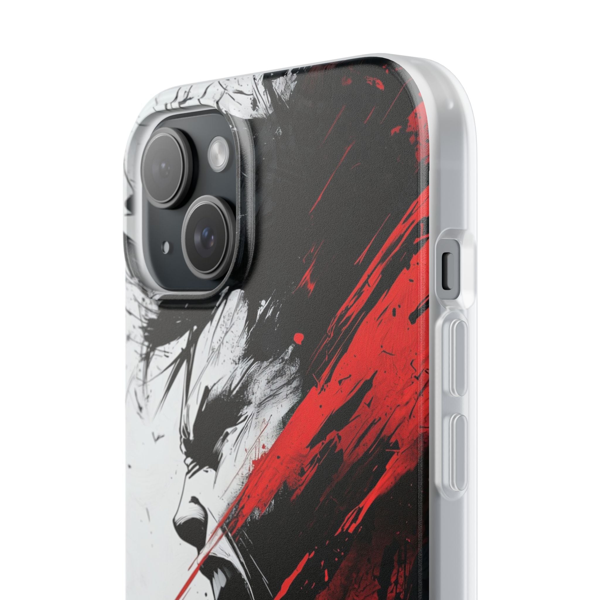 Yelling Profile Burst iPhone 15 Plus Skal - Mjuk