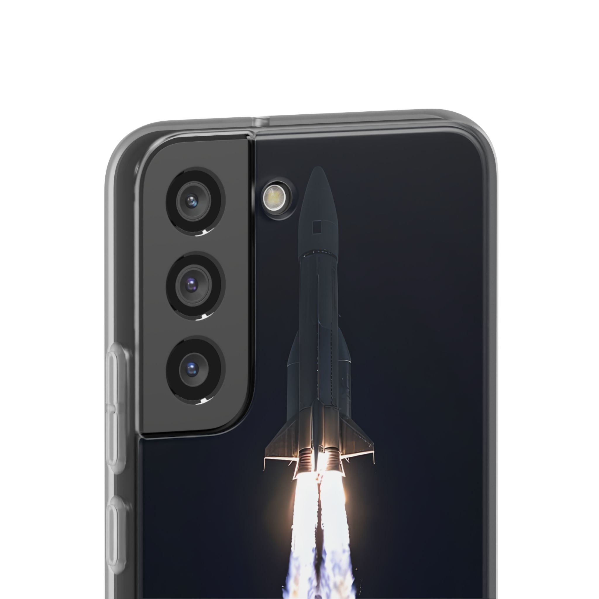 Obsidian Rocket Ascent · Soft Coque de téléphone pour Samsung