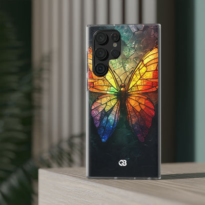 Shattered Prism Butterfly · Soft Handyhülle für Samsung