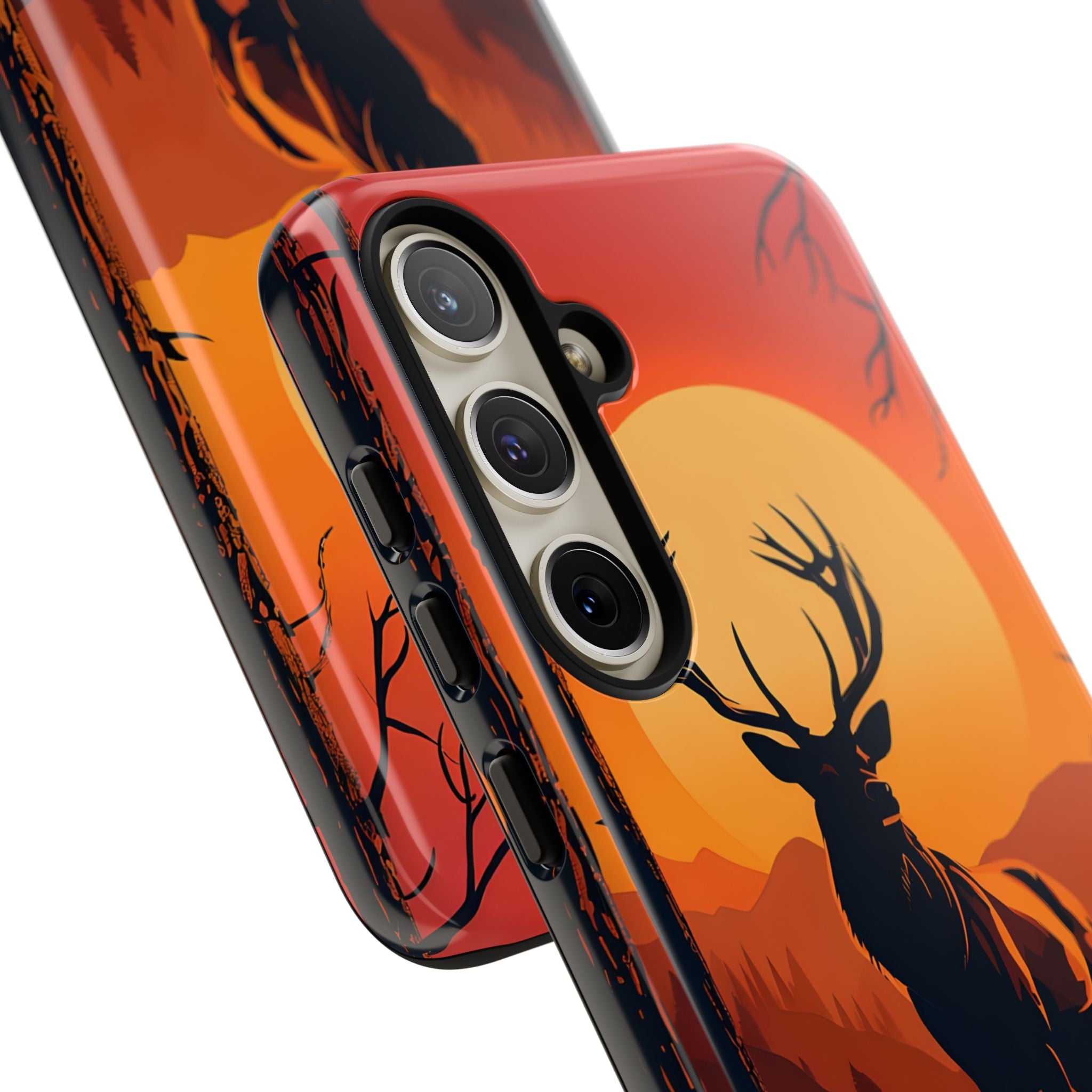 Amber Ridge Stag · Tough Phone Case for Samsung