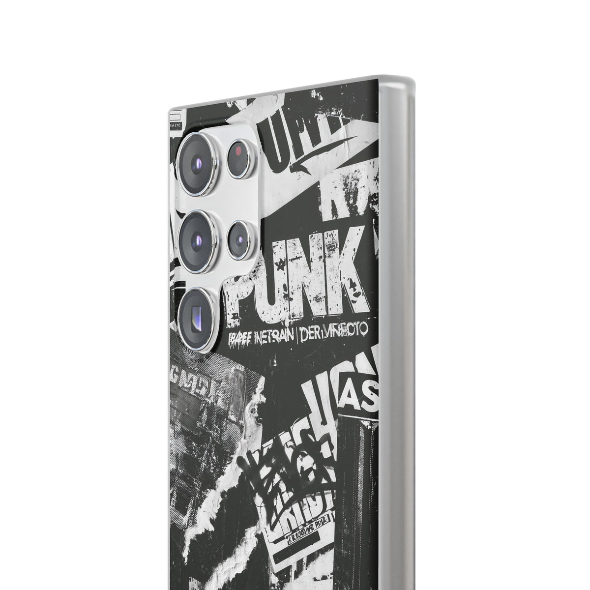 Underground Punk Collage · Lite Phone Case for Samsung · Black