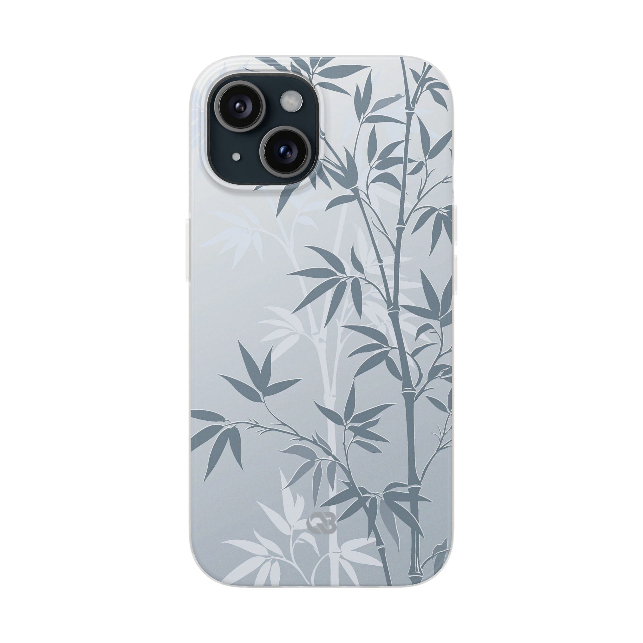 Blue Lite Phone Case for iPhone - Slate Bamboo Shadow