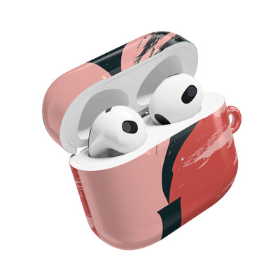 Crimson Horizon · Hard Case for AirPods & AirPods Pro · Red