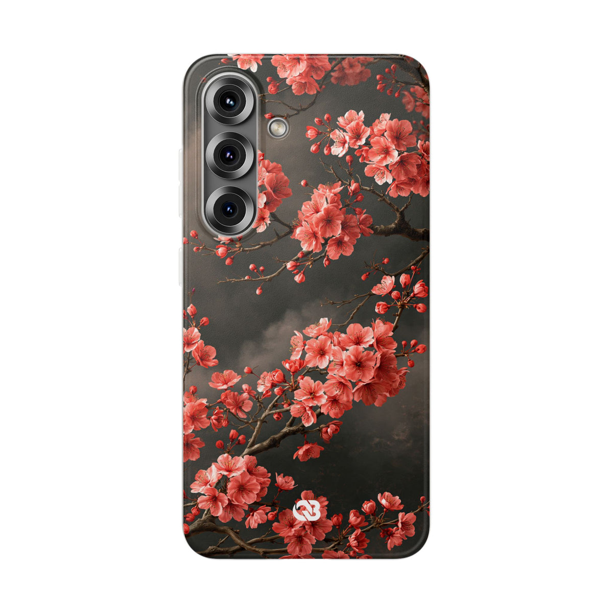 Dark Sakura Nocturne · Lite Phone Case for Samsung · Black