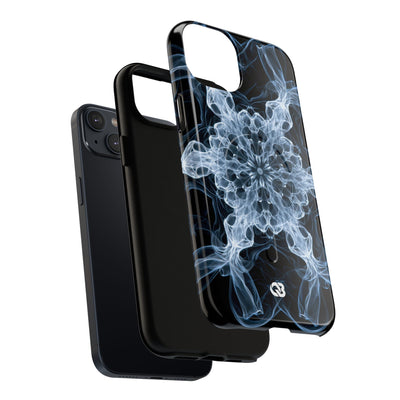 Blue Tough 2.0 Magsafe Phone Case for iPhone - Glacial Smoke Crown