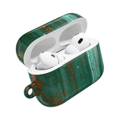 Oxidized Verdigris · Hard Case for AirPods & AirPods Pro · Teal