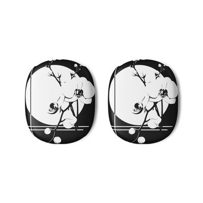 Nocturne Orchid Bloom · Hard Case for AirPods Max · Black