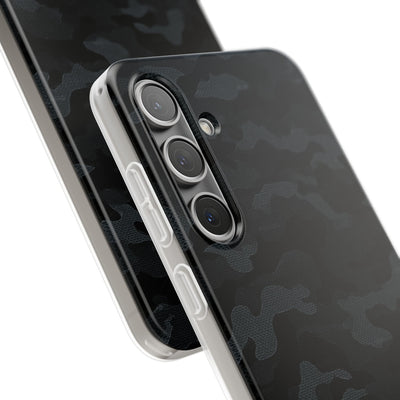 Blackout Urban Camo · Lite Phone Case for Samsung · Black