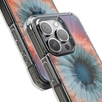 Radiant Aura Core · Clear Impact Magnetic Phone Case for iPhone · Orange