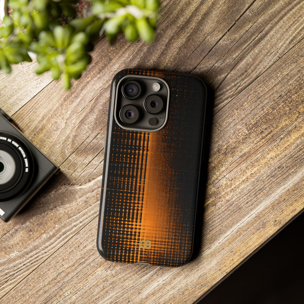Amber Frequency · Tough Phone Case for iPhone · Orange