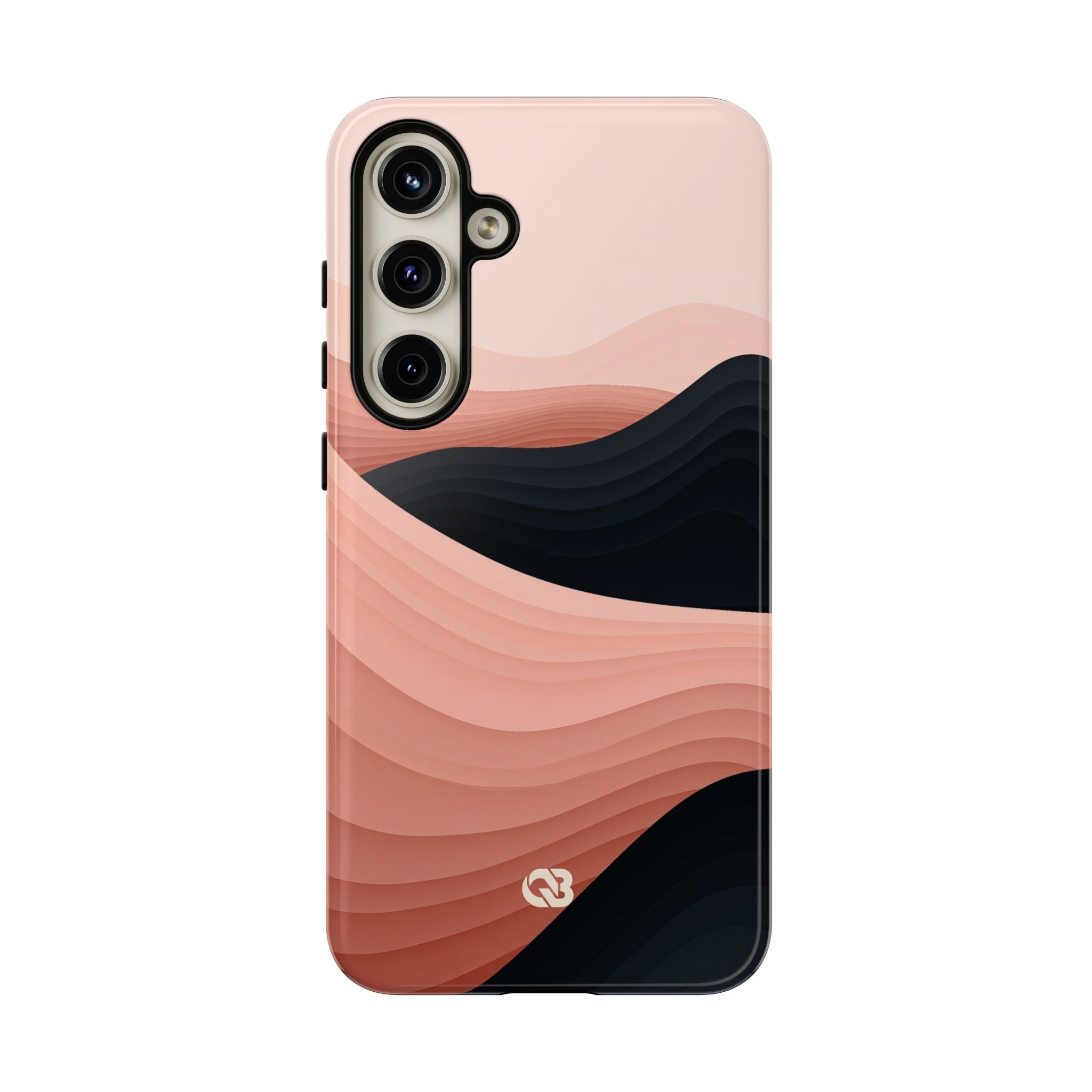 Pink Tough Phone Case for Samsung - Dune Shadow Layers