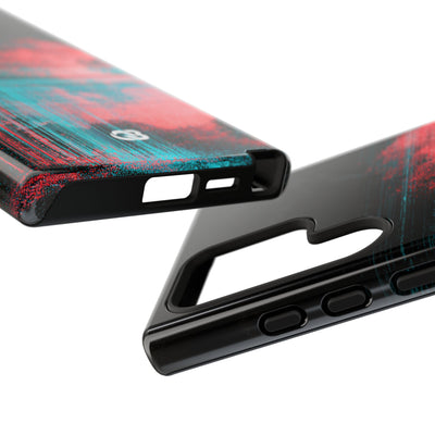 Digital Signal Drift · Tough Phone Case for Samsung · Black