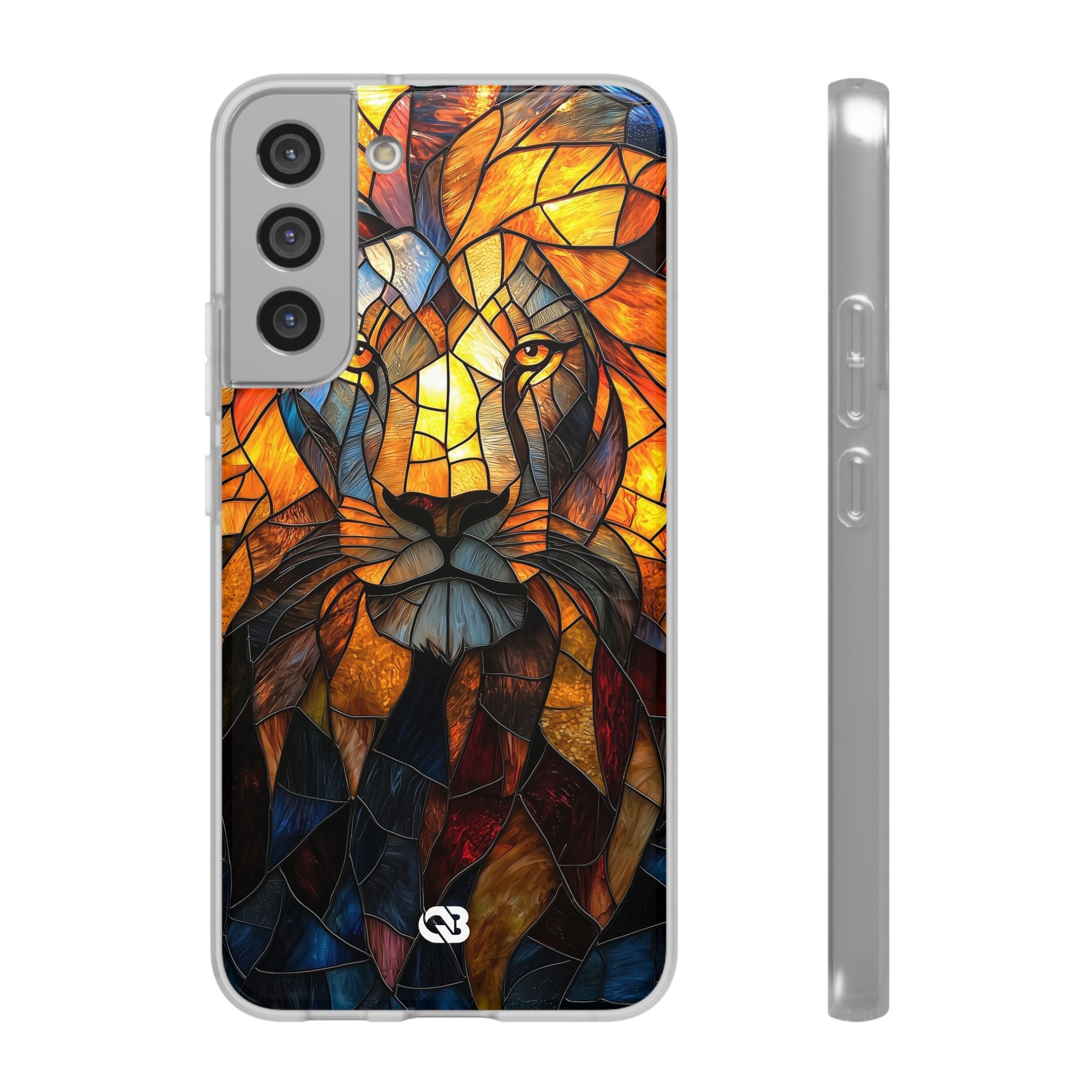 Amber Glass Lion · Soft Coque de téléphone pour Samsung