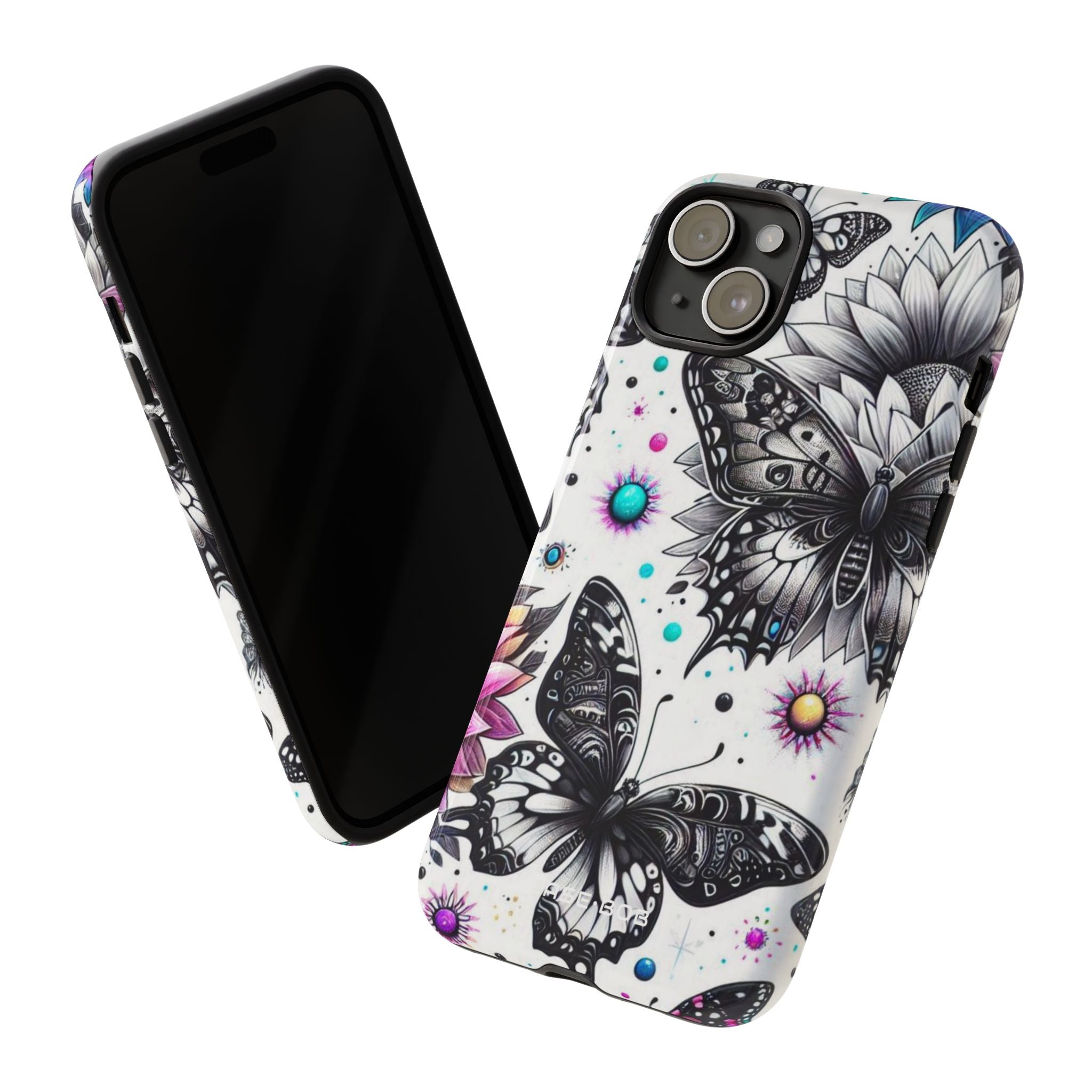 Butterfly Bloom iPhone 15 Plus Case - Tough
