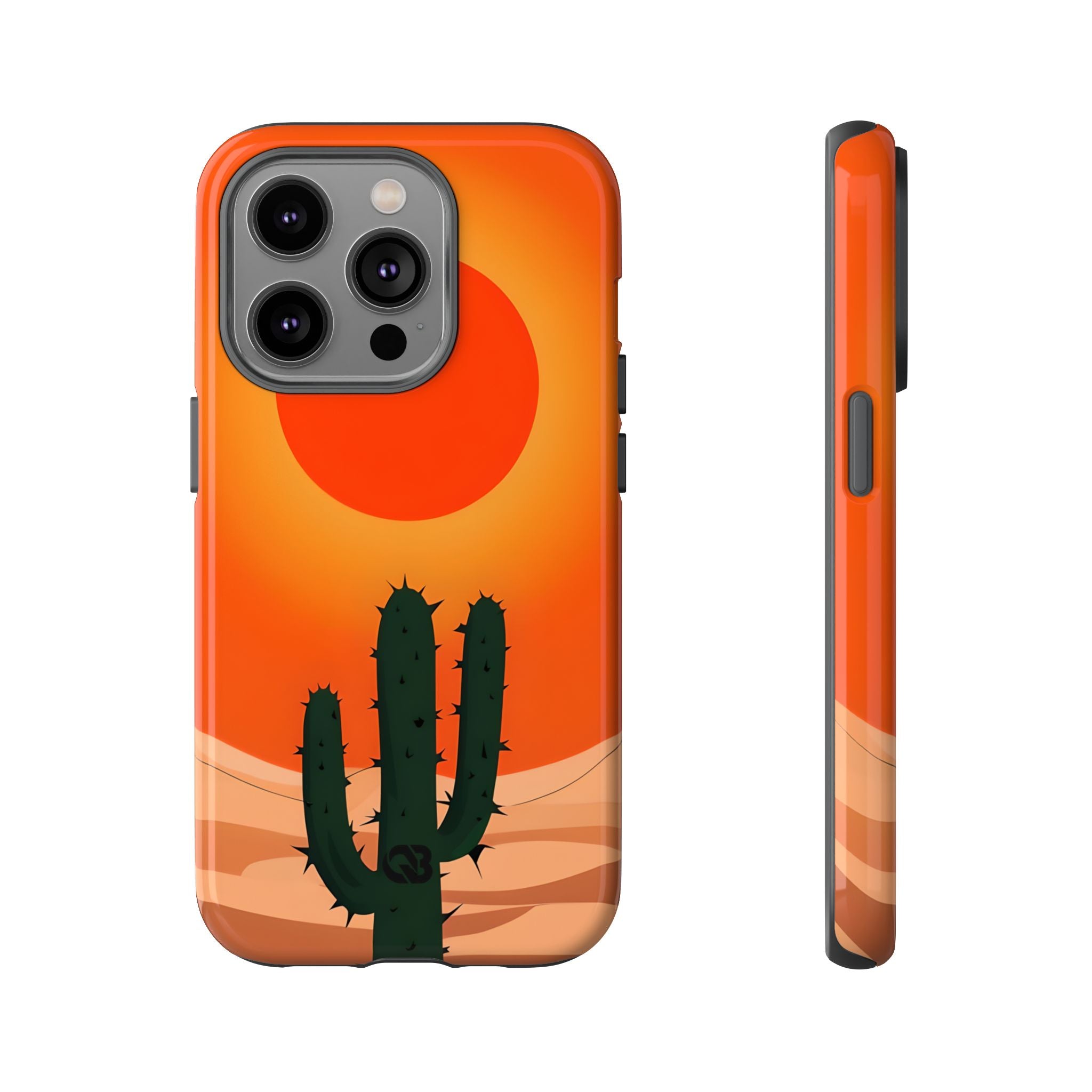 Scorched Saguaro Sunset · Tough Phone Case for iPhone