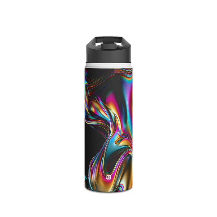 Prismatic Flow · Insulated Water Bottle · Black