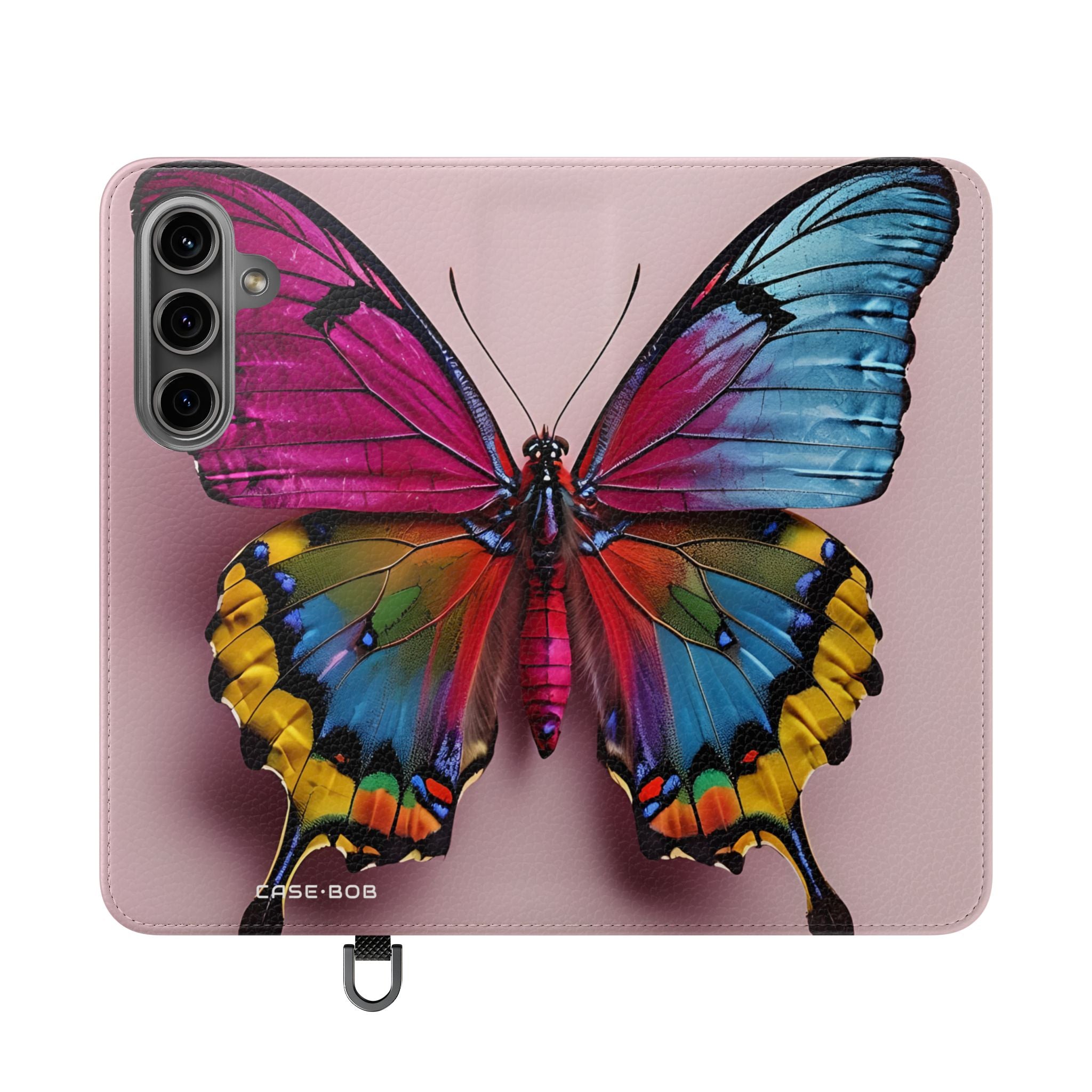Vibrant Monarch - Samsung S24 Case - Lompakkokotelo