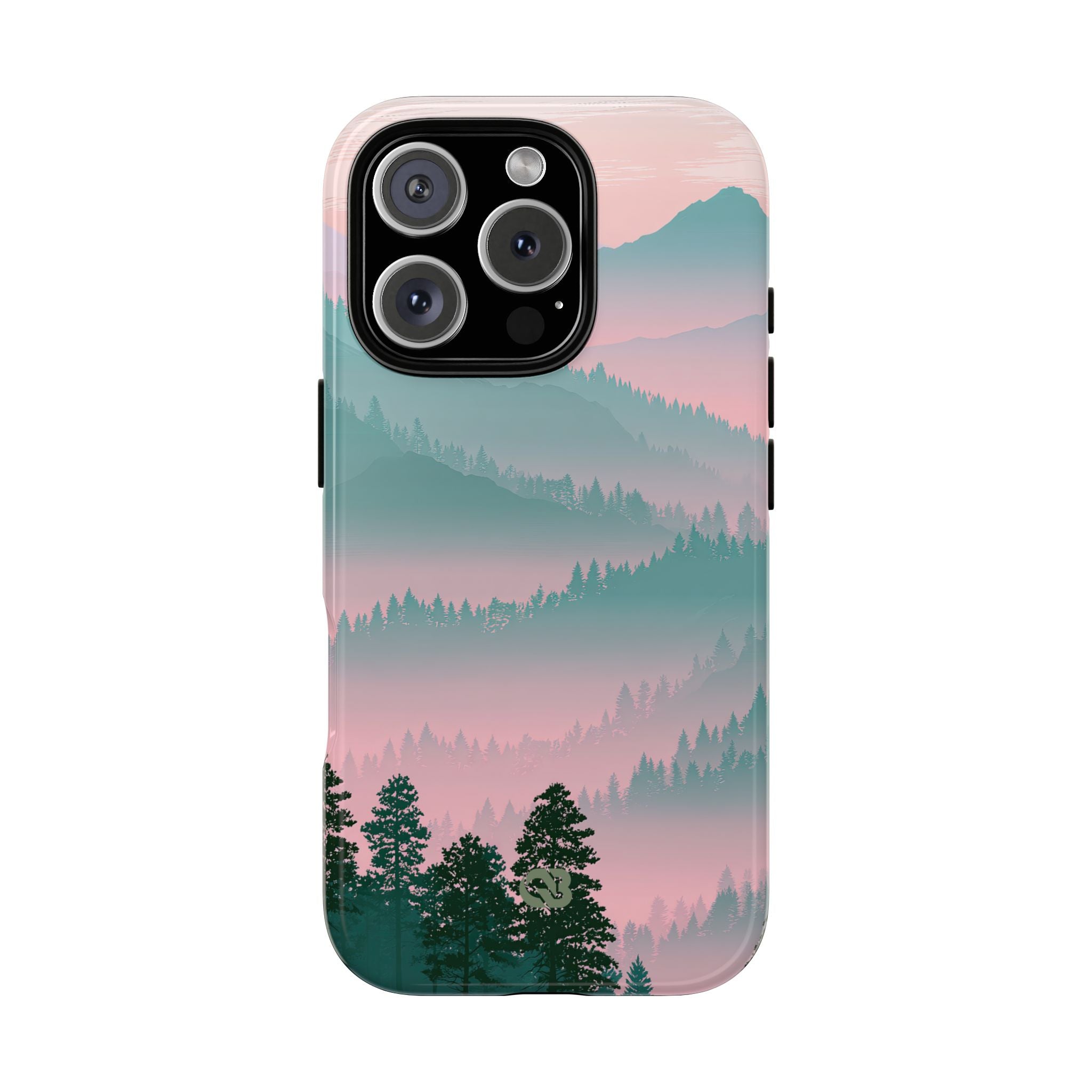 Teal Tough Phone Case for iPhone - Alpine Mist Teal