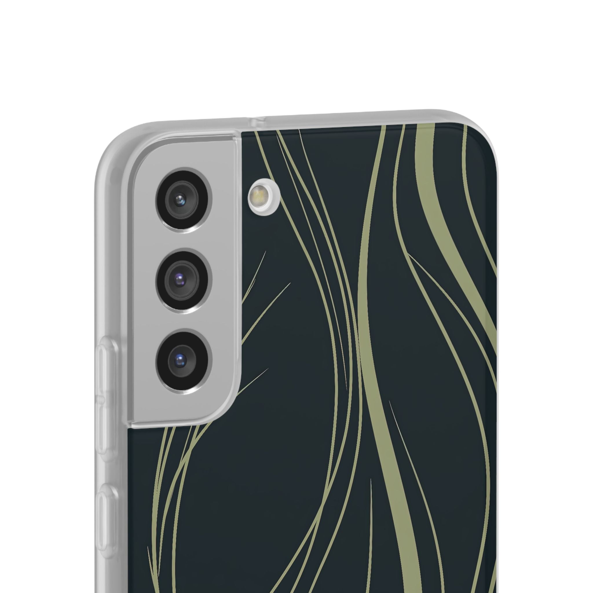 Green Lite Phone Case for Samsung - Obsidian Sage Flow