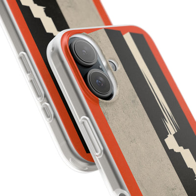 Orange Lite Phone Case for iPhone - Orange Monolith Rift