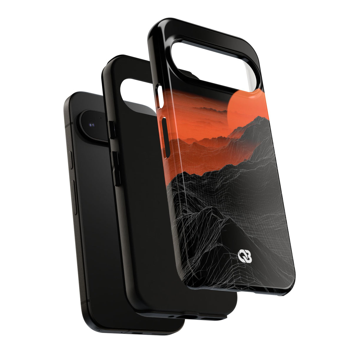 Solar Ridge Mesh · Tough Phone Case for Pixel ·  Black