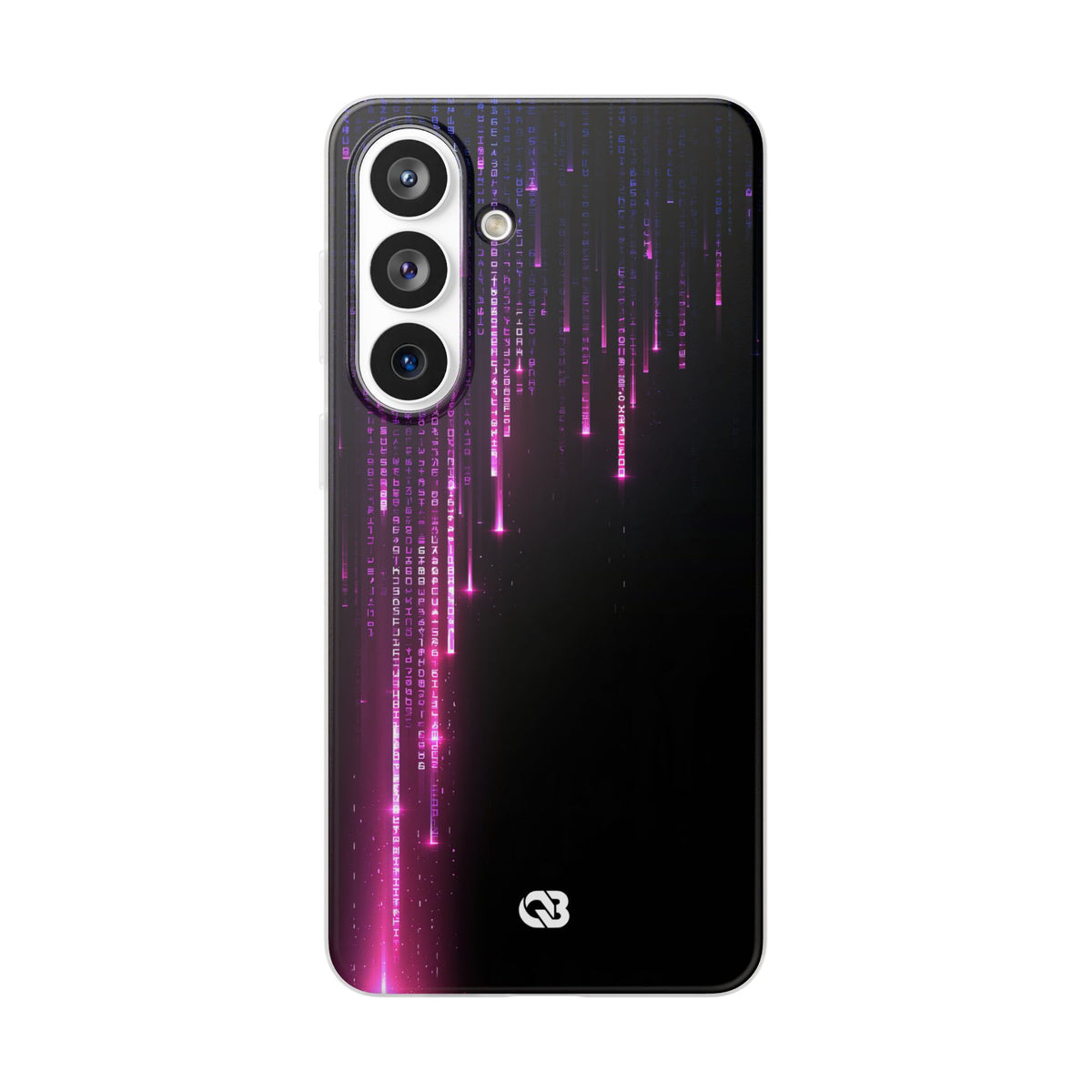 Binary Cascade · Lite Phone Case for Samsung · Black