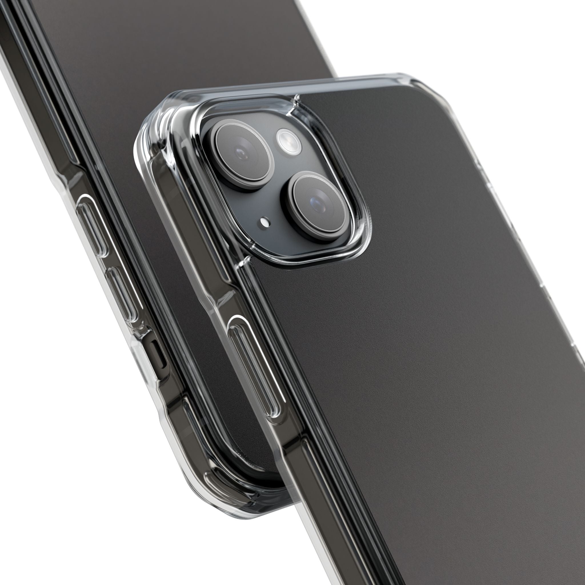 Grey Impact MagSafe Phone Case for iPhone - Obsidian Ash Fade