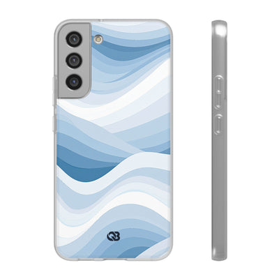 Blue Lite Phone Case for Samsung - Glacial Indigo Flow