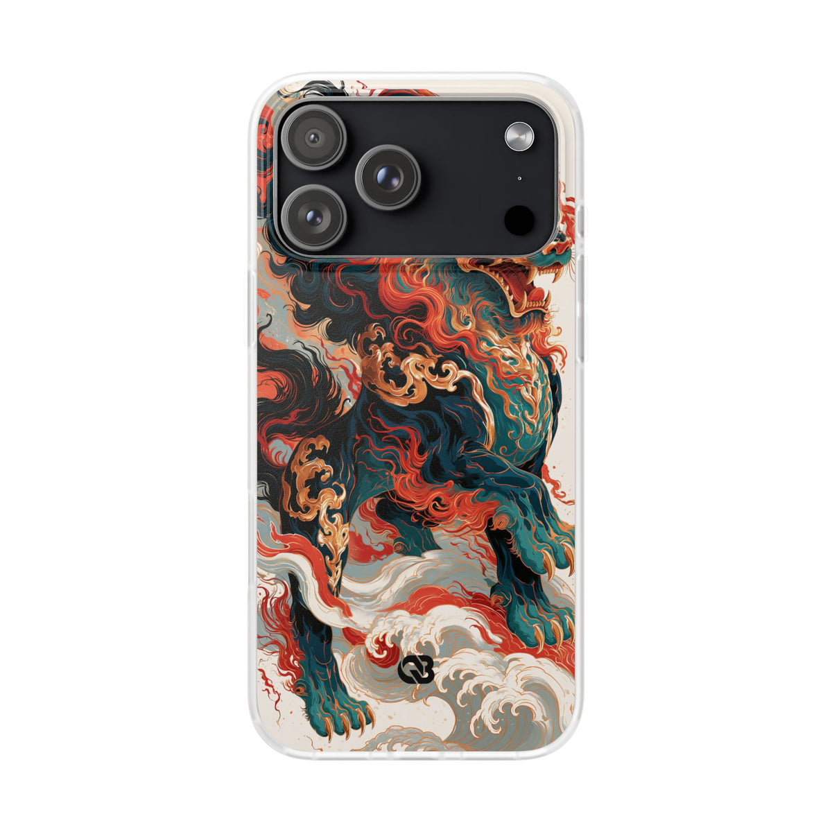 Imperial Shishi · Lite Phone Case for iPhone ·  Teal