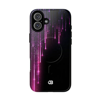 Binary Cascade · Tough 2.0 Magnetic Phone Case for iPhone · Black