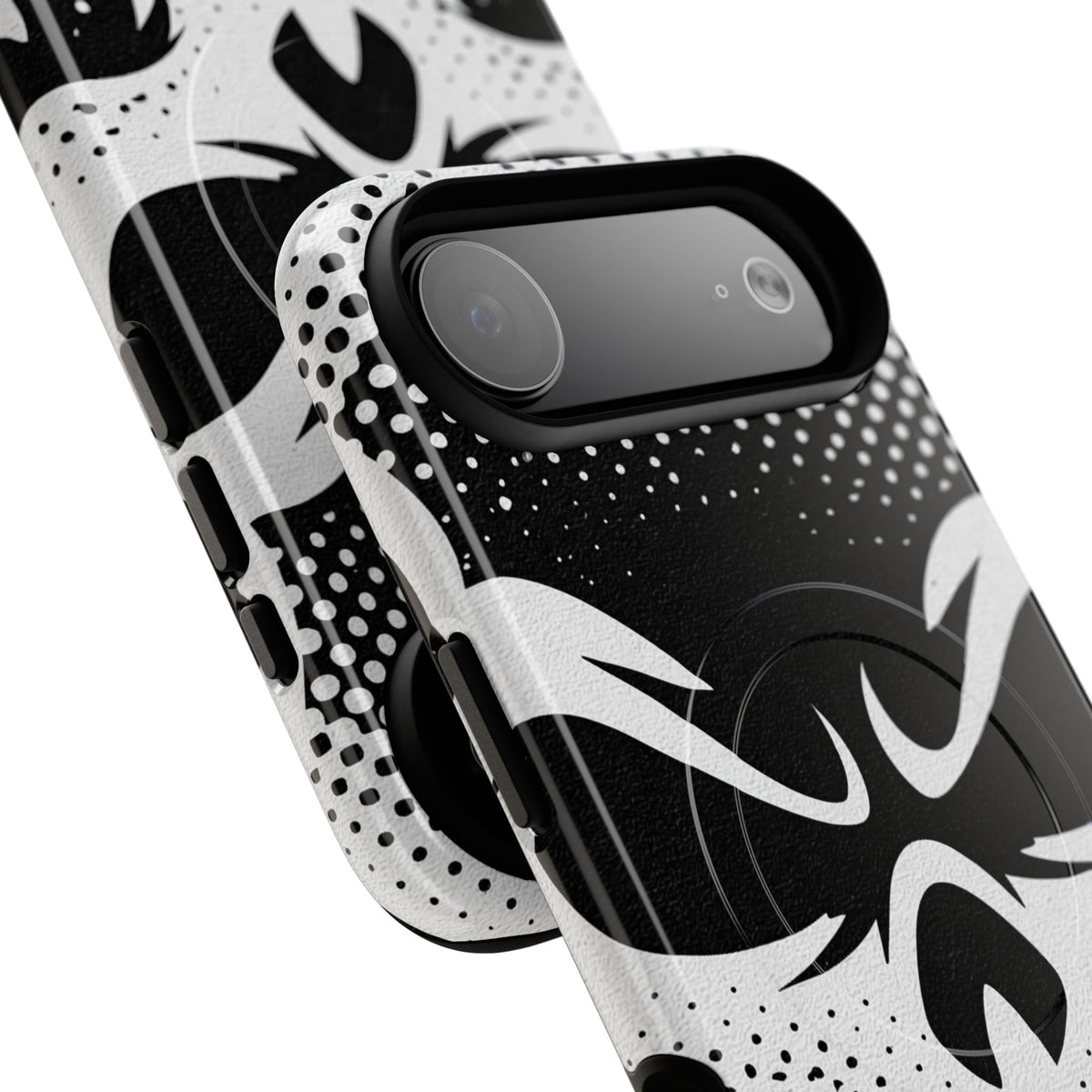 Phantom Halftone · Tough 2.0 Magnetic Phone Case for iPhone · Black
