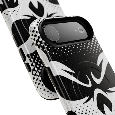 Phantom Halftone · Tough 2.0 Magnetic Phone Case for iPhone · Black