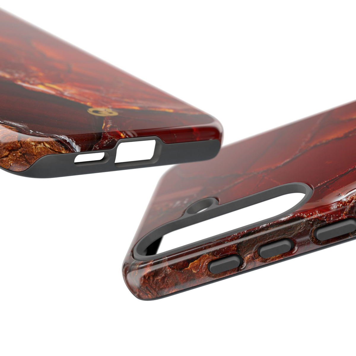 Amber Embrace · Tough Phone Case for Samsung · Brown