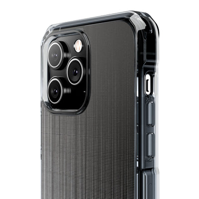 Grey Impact MagSafe Phone Case for iPhone - Static Vertical Dither