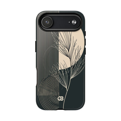 Black Tough 2.0 Magsafe Phone Case for iPhone - Obsidian Sand Willow