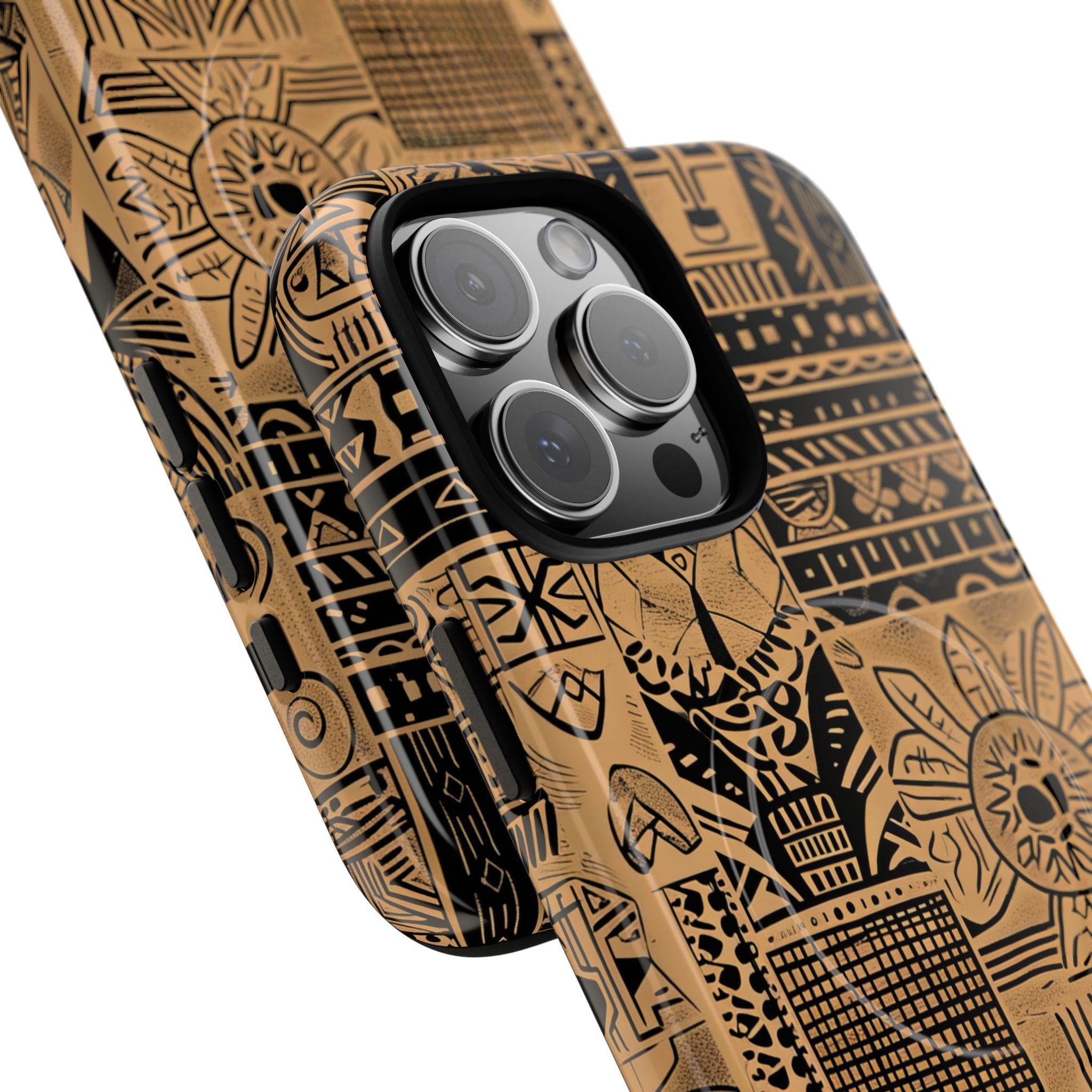 Tribal Faces iPhone 16 Pro Max Case - Tough+