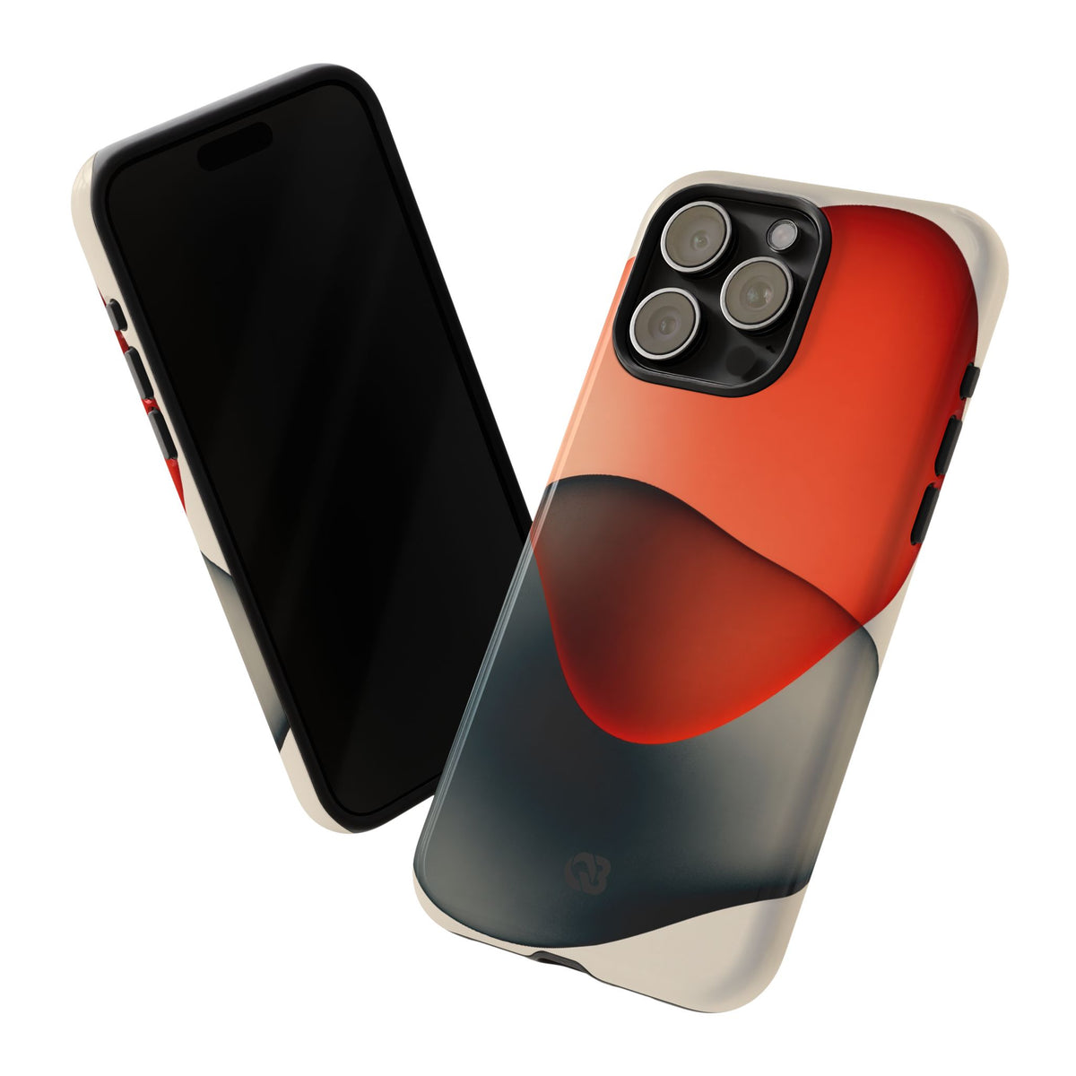 Translucent Crimson Form · Tough Phone Case for iPhone · Red