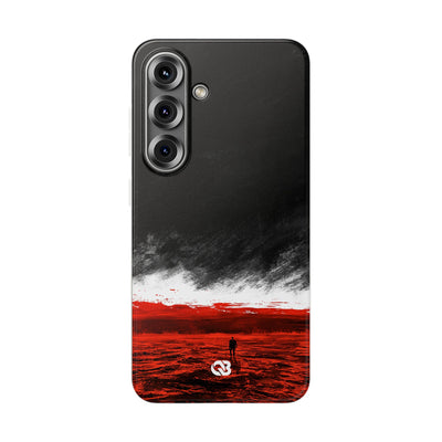 Crimson Horizon · Lite Phone Case for Samsung · Black