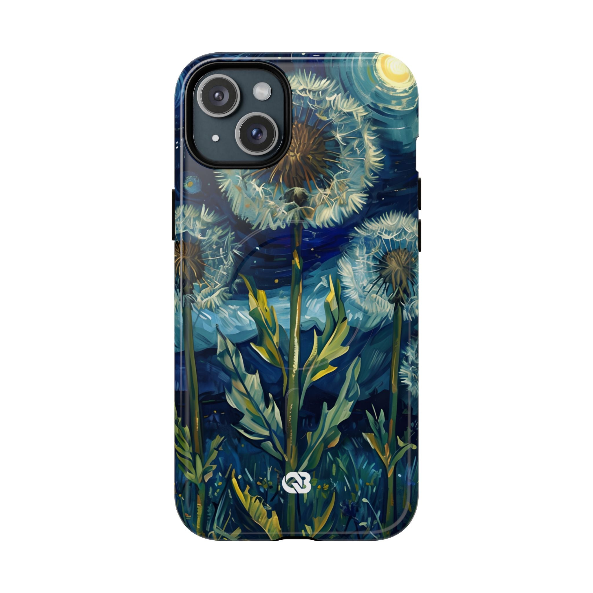 Starry Dandelion Swirl · Tough+ Coque de téléphone pour iPhone · Magsafe