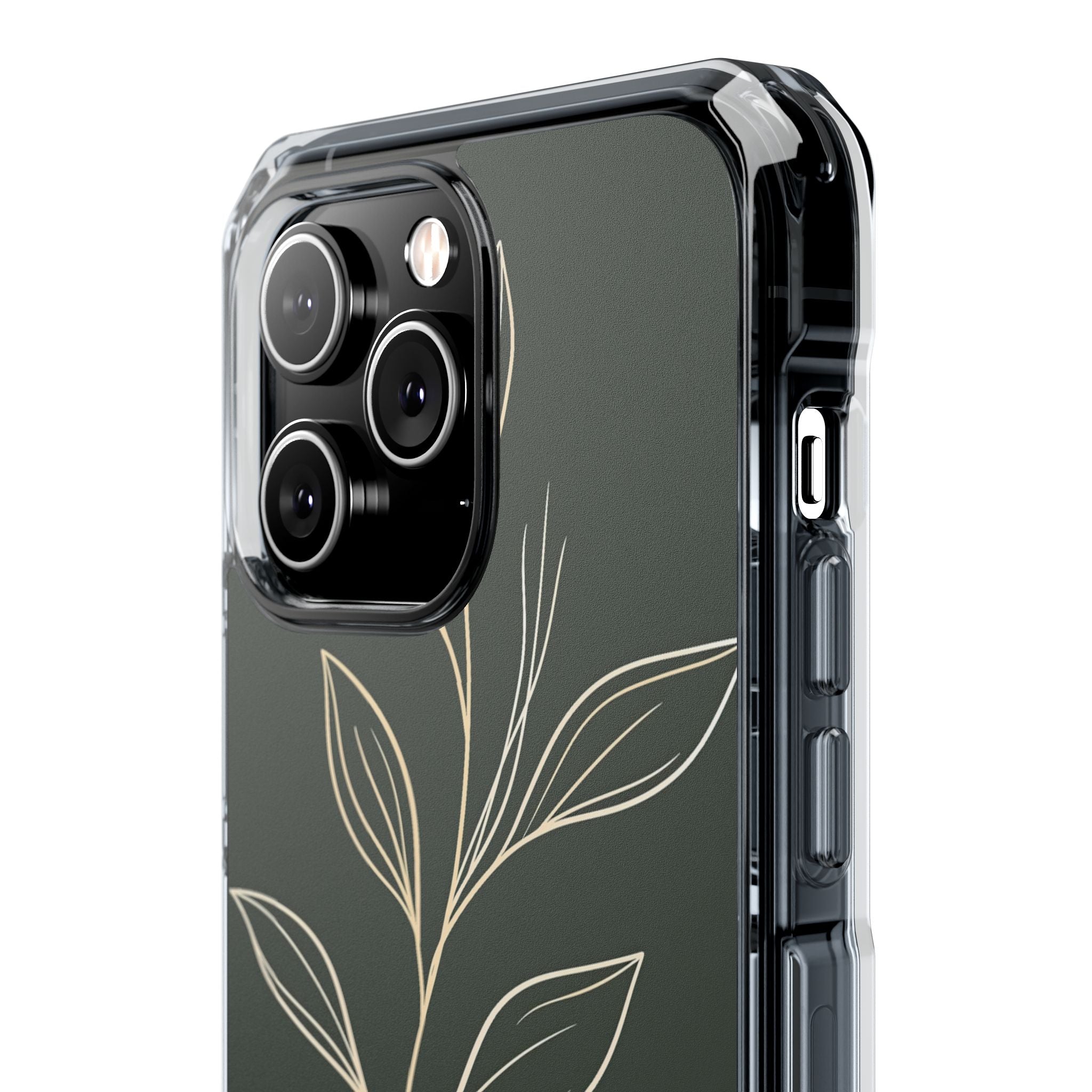 Green Impact MagSafe Phone Case for iPhone - Deep Moss Willow