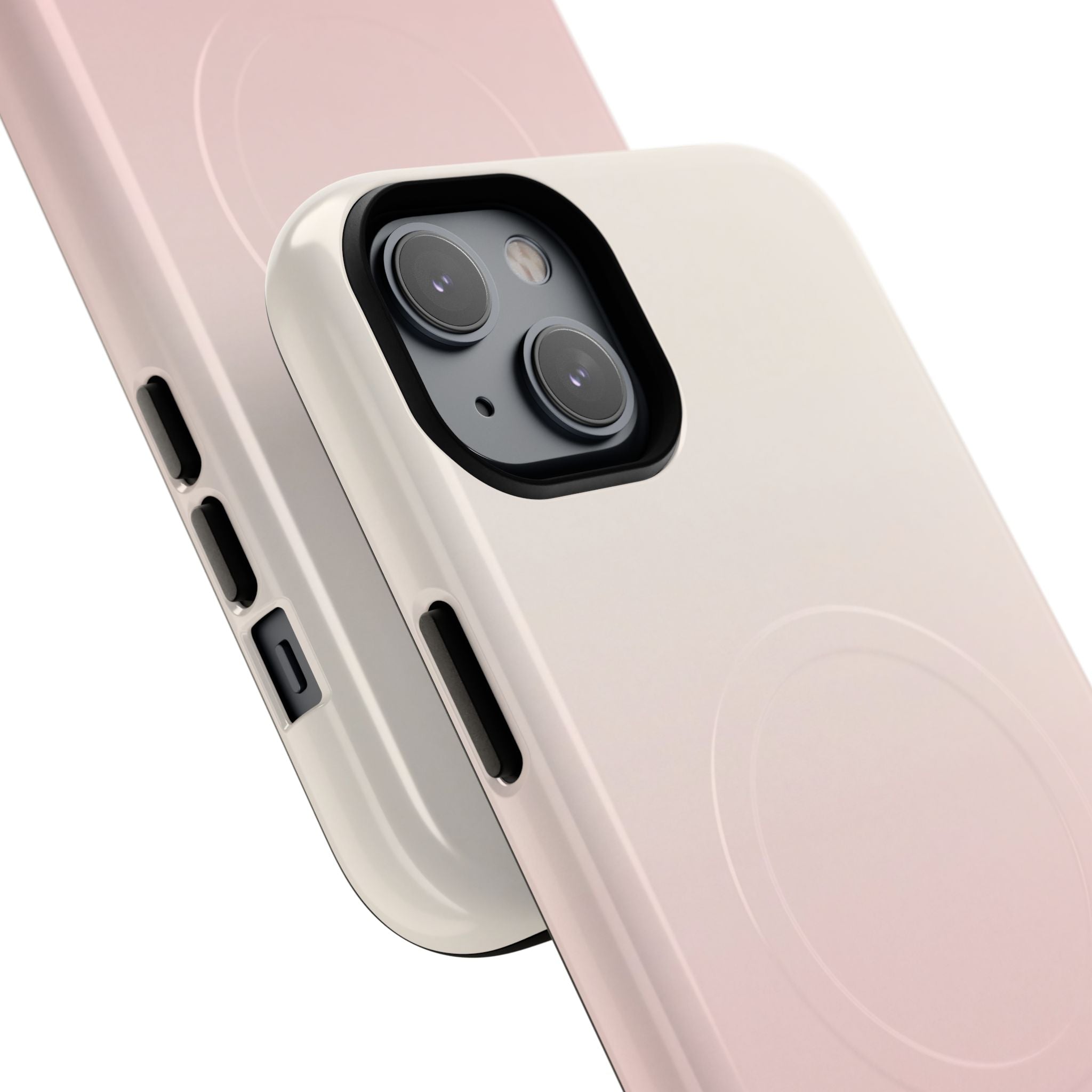 Pink Tough 2.0 Magsafe Phone Case for iPhone - Frosted Blush Horizon