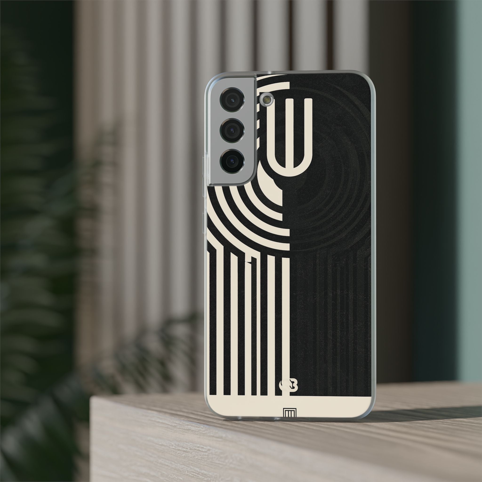 Beige Lite Phone Case for Samsung - Monolith Ivory Signal