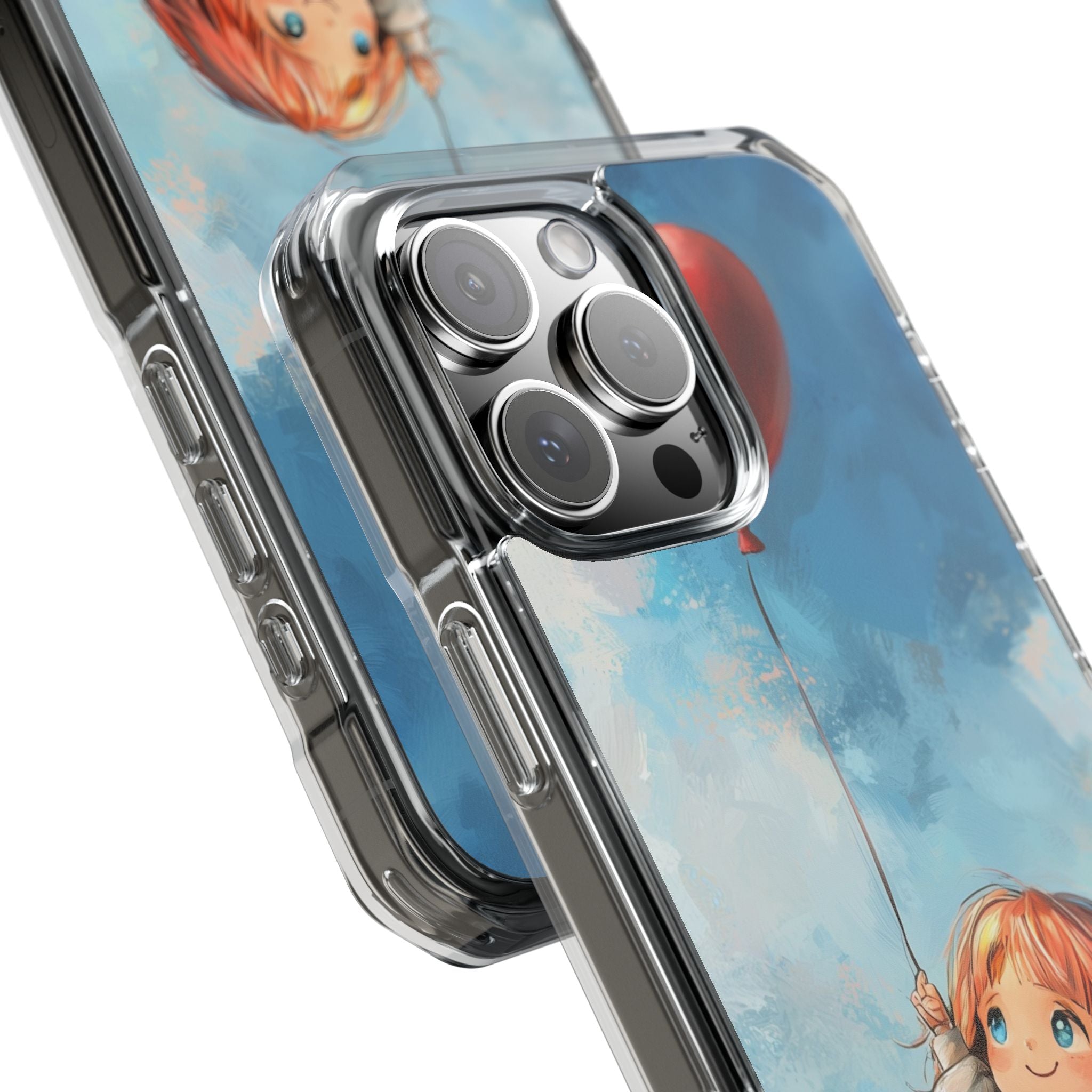 Heart Balloon Whimsy iPhone 16 Pro Max Case - Impact